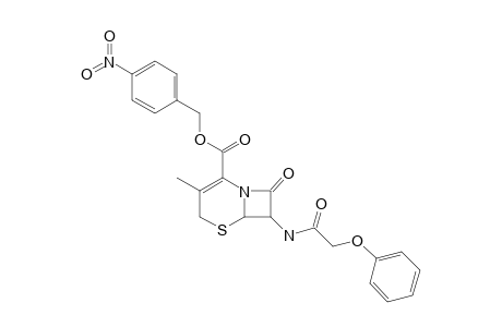 PARA-NITROBENZYL-(6R,7R)-7-PHENOXYACETYLAMINOCEPH-3-EM-4-CARBOXYLATE