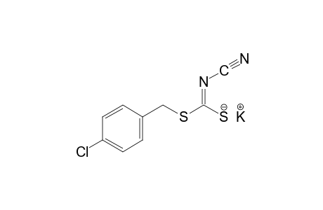 cyanodithioimidocarbonic acid, p-chlorobenzyl ester, potassium salt