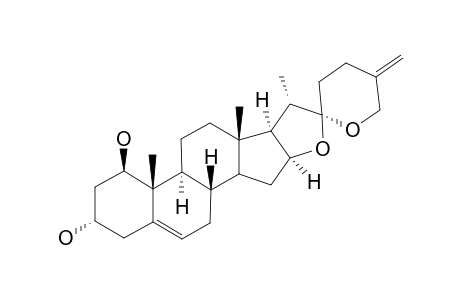 3-EPINEORUSCOGENIN;SPIROST-5,25(27)-DIEN-1-BETA,3-ALPHA-DIOL