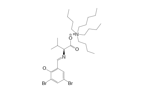 N-(L-VALINE)-3,5-DIBROMO-SALICYLALDEHYDE-TETRABUTYLAMMONIUM-SALT