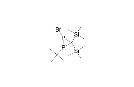 1-BROM-2-TERT.-BUTYL-3,3-BIS-(TRIMETHYLSILYL)-DIPHOSPHIRANE