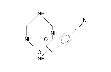 6-(4-Cyano-benzyl)-1,4,8,11-tetraaza-cyclotetradecan-5,7-dione