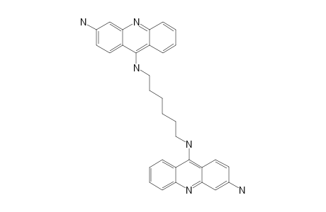 ALPHA'',OMEGA-DIAMINOHEXYL-9,9'-BIS-(3-AMINOACRIDINE)