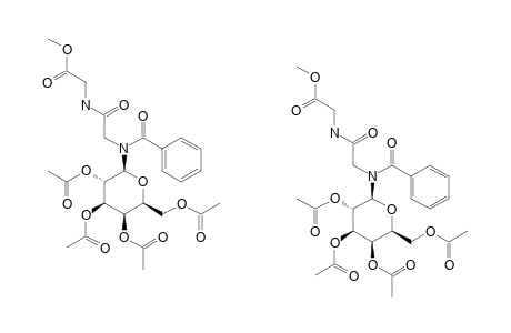 [2-[BENZOYL-(2,3,4,6-TETRA-O-ACETYL-BETA-D-GALACTOPYRANOSYL)-AMINO]-ACETYLAMINO]-ACETIC-ACID-METHYLESTER