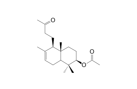 14,15-DI-NOR-3-BETA-ACETOXY-7-LABDEN-15-ONE