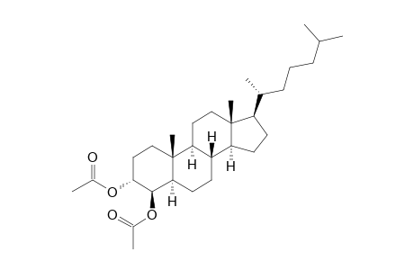 3-ALPHA,4-BETA-DIACETOXY-5-ALPHA-CHOLESTANE