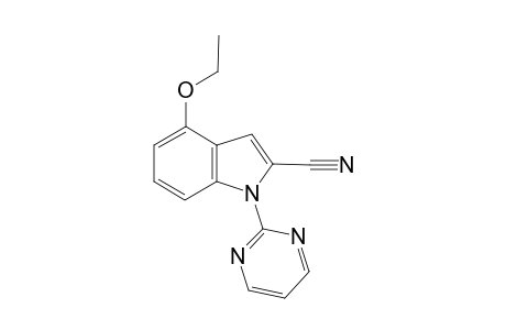 4-Ethoxy-1-(pyrimidin-2-yl)-1H-indole-2-carbonitrile