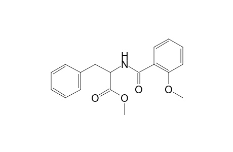 l-Phenylalanine, N-(O-anisoyl)-, methyl ester