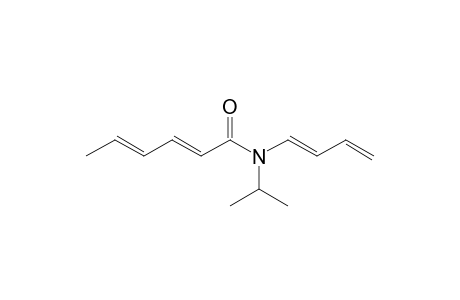 N-( 2',4'-Hexadienoyl)-N-isopropyl-1-amino-1,3-butadiene