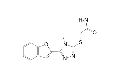 acetamide, 2-[[5-(2-benzofuranyl)-4-methyl-4H-1,2,4-triazol-3-yl]thio]-