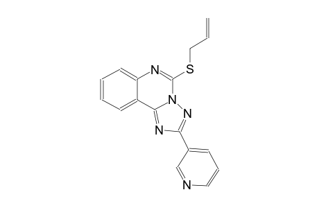 [1,2,4]triazolo[1,5-c]quinazoline, 5-(2-propenylthio)-2-(3-pyridinyl)-