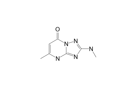 7-METHYL-2-METHYLAMINO-1,2,4-TRIAZOLO-[1,5-A]-PYRIMIDIN-5(8H)-ONE