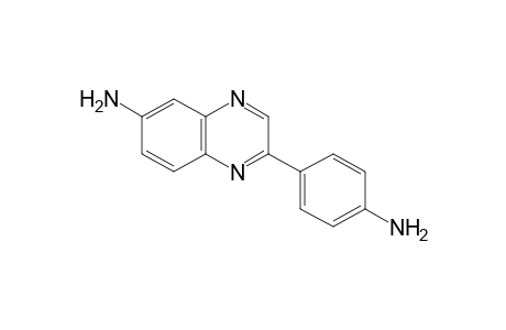 6-AMINO-2-(p-AMINOPHENYL)QUINOXALINE