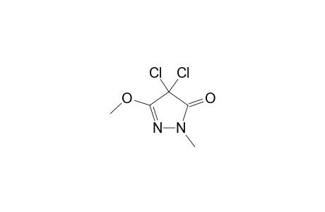 4,4-DICHLORO-2,4-DIHYDRO-5-METHOXY-2-METHYLPYRAZOL-3-ONE