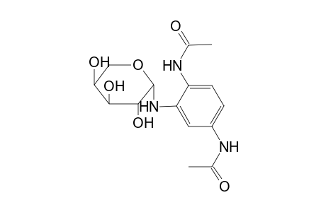 N-[2,5-bis(acetylamino)phenyl]pentopyranosylamine