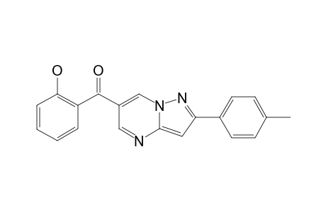 6-(2-HYDROXYBENZOYL)-2-(4-METHYLPHENYL)-PYRAZOLO-[1,5-A]-PYRIMIDINE