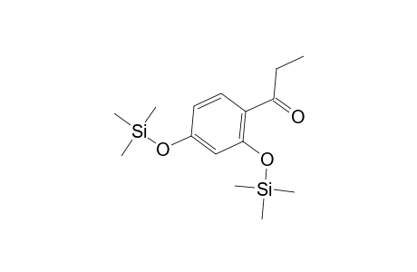 1-Propanone, 1-[2,4-bis[(trimethylsilyl)oxy]phenyl]-