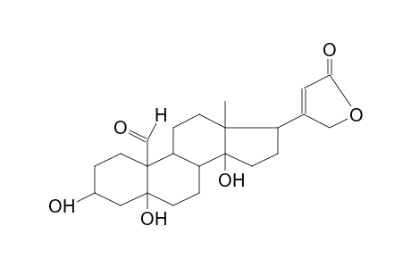 17b-(2,5-Dihydro-5-oxo-3-furyl)-5b,14b-androst-19-al-3b,5,14-triol