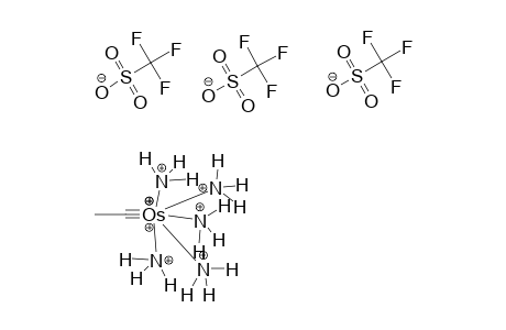 [OS(NH3)5(=CCH3)](OTF)3