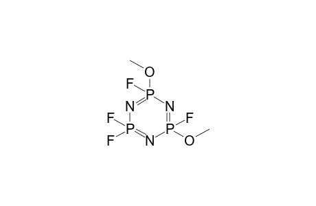 2,2,4,6-tetrafluoro-4,6-dimethoxy-1,3,5-triaza-2.lambda.5,4.lambda.5,6.lambda.5-triphosphacyclohexa-1,3,5-triene