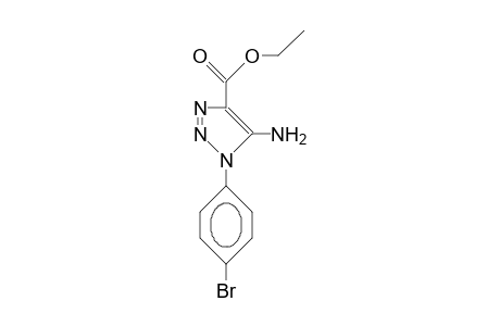 5-Amino-1-(4-bromo-phenyl)-1,2,3-triazole-4-carboxylic acid, ethyl ester