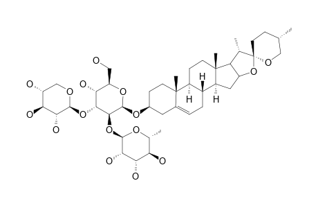 DIOSGENYL-ALPHA-L-RHAMNOPYRANOSYL-(1->2)-BETA-D-XYLOPYRANOSYL-(1->3)-BETA-D-GLUCOPYRANOSIDE