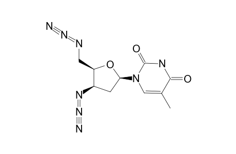 3',5'-DIAZIDO-3',5'-DIDEOXY-XYLOTHYMIDINE