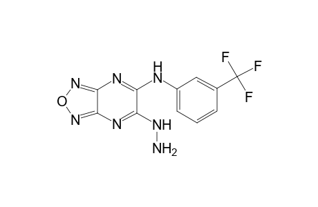 Furazano[3,4-b]pyrazine-5-hydrazine, 6-(3-trifluoromethylphenylamino)-