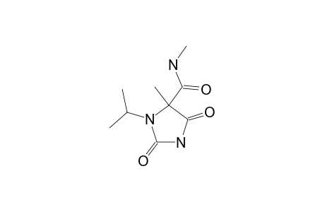 1-ISOPROPYL-5-METHYL-5-METHYLCARBAMOYLHYDANTOIN