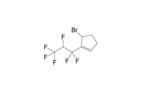 5-Bromanyl-1-[1,1,2,3,3,3-hexakis(fluoranyl)propyl]cyclopentene