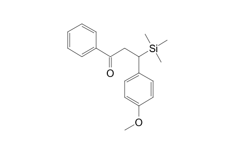 3-(4'-METHOXYPHENYL)-1-PHENYL-3-TRIMETHYLSILYL-1-PROPANONE