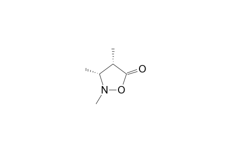 (cis)-2(N),3,4-Trimethyl-1,2-isoxazolidin-5-one