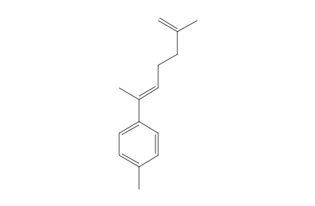 BISABOLA-1,3,5,7,11-PENTAENE;2-METHYL-6-(4-METHYLPHENYL)-1,5-HEPTADIENE