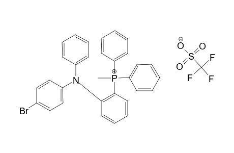 P-[2-[(N-4-BROMOPHENYL-N-PHENYL)-AMINO]-PHENYL]-P-METHYL-P,P-DIPHENYL-PHOSPHONIUM-TRIFLATE