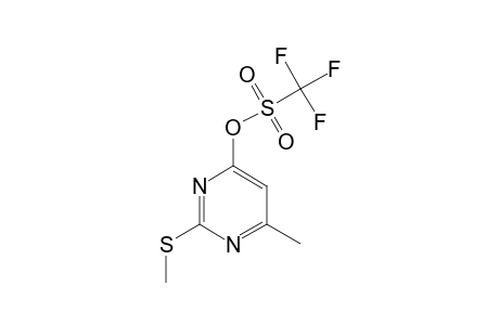 6-METHYL-2-METHYLTHIO-4-PYRIMIDINYL-TRIFLATE