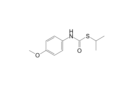 p-methoxythiocarbanilic acid, S-isopropyl ester