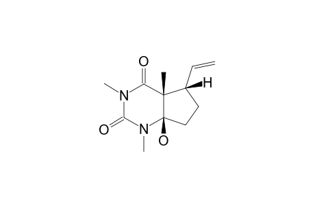 (+/-)-2,4-DIMETHYL-3,5-DIOXO-1-ALPHA-HYDROXY-6-ALPHA-METHYL-7-BETA-VINYL-2,4-DIAZABICYCLO-[4.3.0]-NONANE