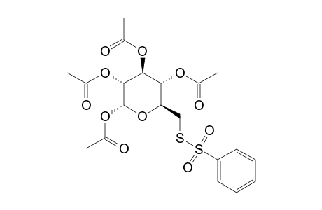 1,2,3,4-TETRA-O-ACETYL-6-S-PHENYLSULFONYL-6-THIO-ALPHA-D-GLUCOSE