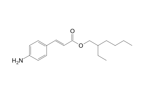 4-Amino-cinnamic acid, 2-ethyl-hexyl ester