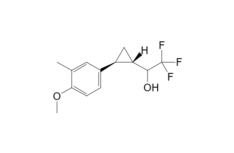 2,2,2-Trifluoro-1-(1S,2S)-(2-(4-methoxy-3-methylphenyl)cyclopropyl)ethan-1-ol