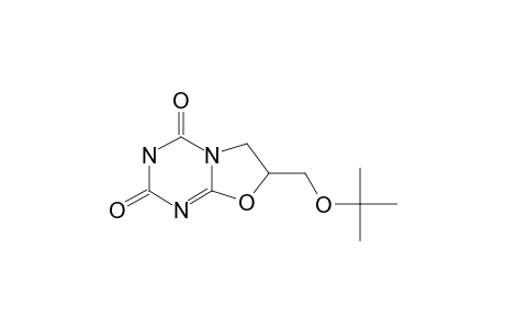 2,3,6,7-TETRAHYDRO-7-tert-BUTOXYMETHYL-4H-OXAZOLO-[3,2-A]-1,3,5-TRIAZINE-2,4-DIONE