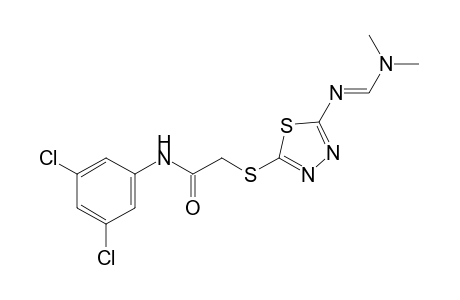 3',5'-dichloro-2-{{5-{[(dimethylamino)methylene]amino}-1,3,4-thiadiazol-2-yl}thio]acetanilide