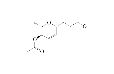 1-C-(4-O-ACETYL-2,3,6-TRIDEOXY-BETA-L-ERYTHRO-HEX-2-EN-PYRANOSYL)-3-HYDROXYPROPANE