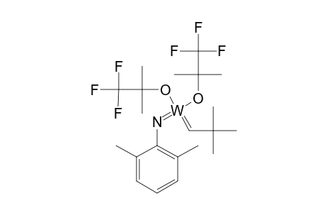 W(NAR')(CHCME3)(OCME2CF3)2