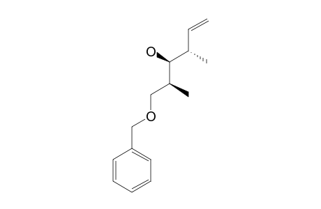 1-BENZYLOXY-2,4-DIMETHYLHEX-5-EN-3-OL;ISOMER-#3