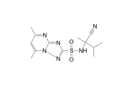 N-(1-Cyano-1,2-dimethylpropyl)-5,7-dimethyl[1,2,4]triazolo[1,5-a]pyrimidine-2-sulfonamide