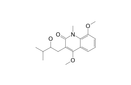 LANACRIDINE;N-METHYL-3-(2'-HYDROXY-3'-METHYLBUTYL)-4,8-DIMETHOXY-2-QUINOLONE