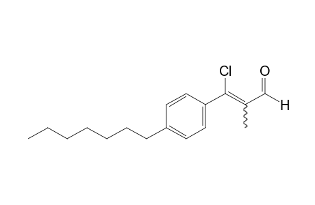 beta-CHLORO-p-HEPTYL-alpha-METHYLCINNAMALDEHYDE