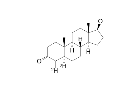 (5-ALPHA,17-BETA)-4,5-DIDEUTERIO-17-HYDROXY-3-ANDROSTANONE