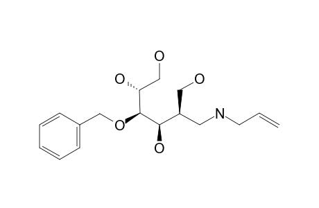 2-(ALLYLAMINO)-METHYL-4-O-BENZYL-2-DEOXY-D-MANNITOL